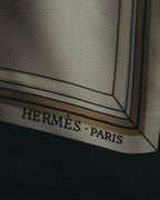 "Hermès" 90's-00's Classic quai aux fleurs silk scarf