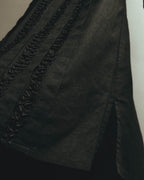 "Jean Paul Gaultier Femme" 90's-00's Ruffled cotton long sleeve blouse