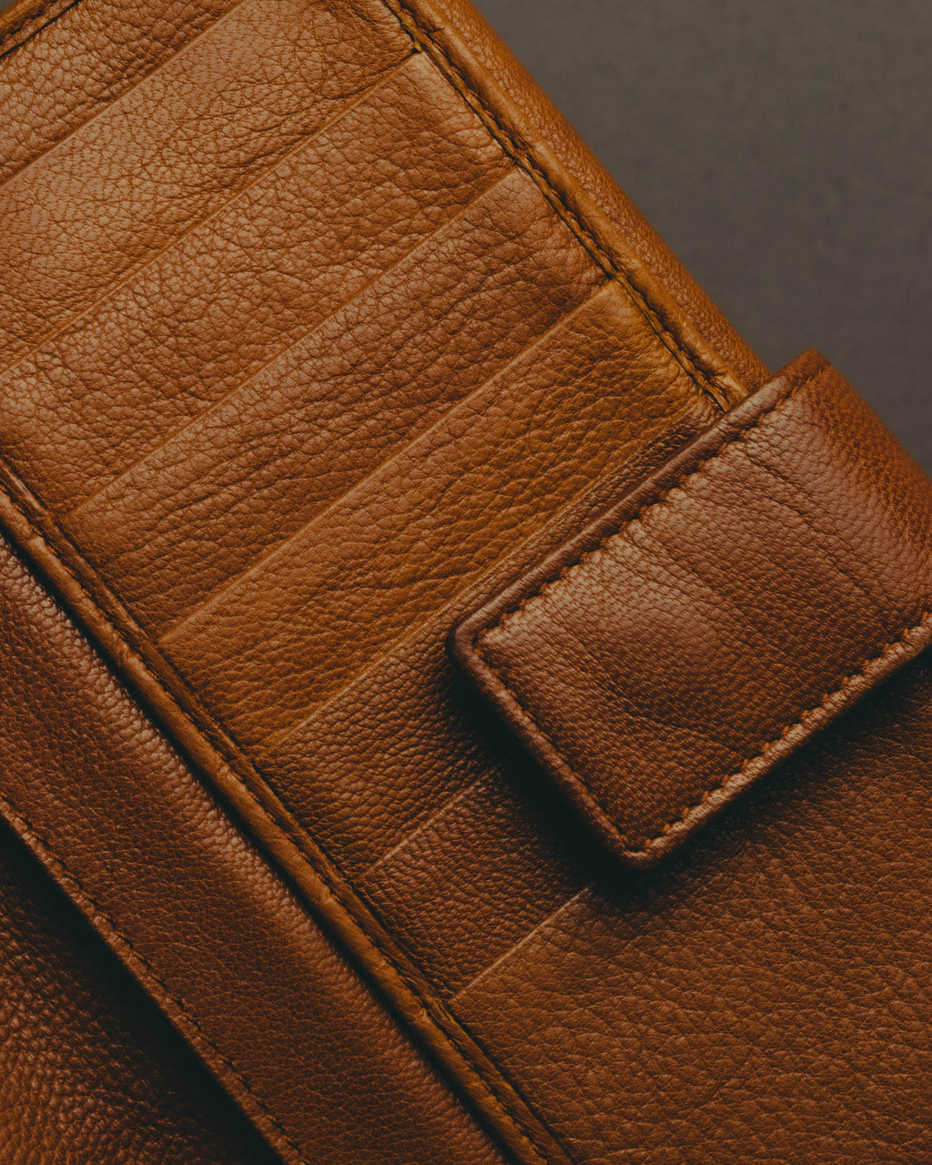 "Yves Saint Laurent" 00's-10's Grained leather clutch wallet