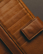 "Yves Saint Laurent" 00's-10's Grained leather clutch wallet