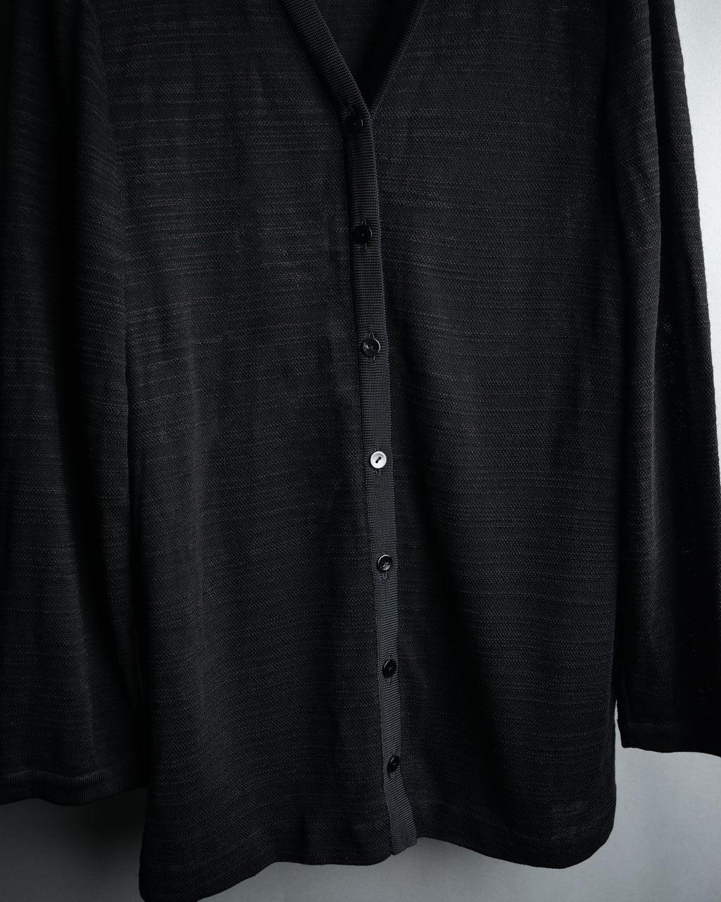 “Yves Saint Laurent” 90’s-00’s Sheer long cardigan