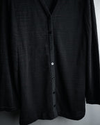 “Yves Saint Laurent” 90’s-00’s Sheer long cardigan