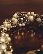 -SPECIAL- "CHANEL" Pearl embellished cc bracelet