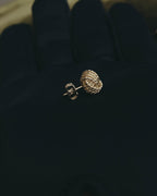 "Tiffany & Co." 90's-10's Twist knot sterling silver stud earrings