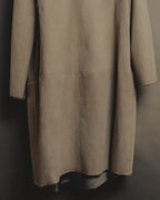 "LOEWE" 90's-00's Sculptural shearling coat