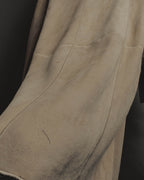 "LOEWE" 90's-00's Sculptural shearling coat