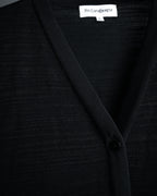 “Yves Saint Laurent” 90’s-00’s Sheer long cardigan