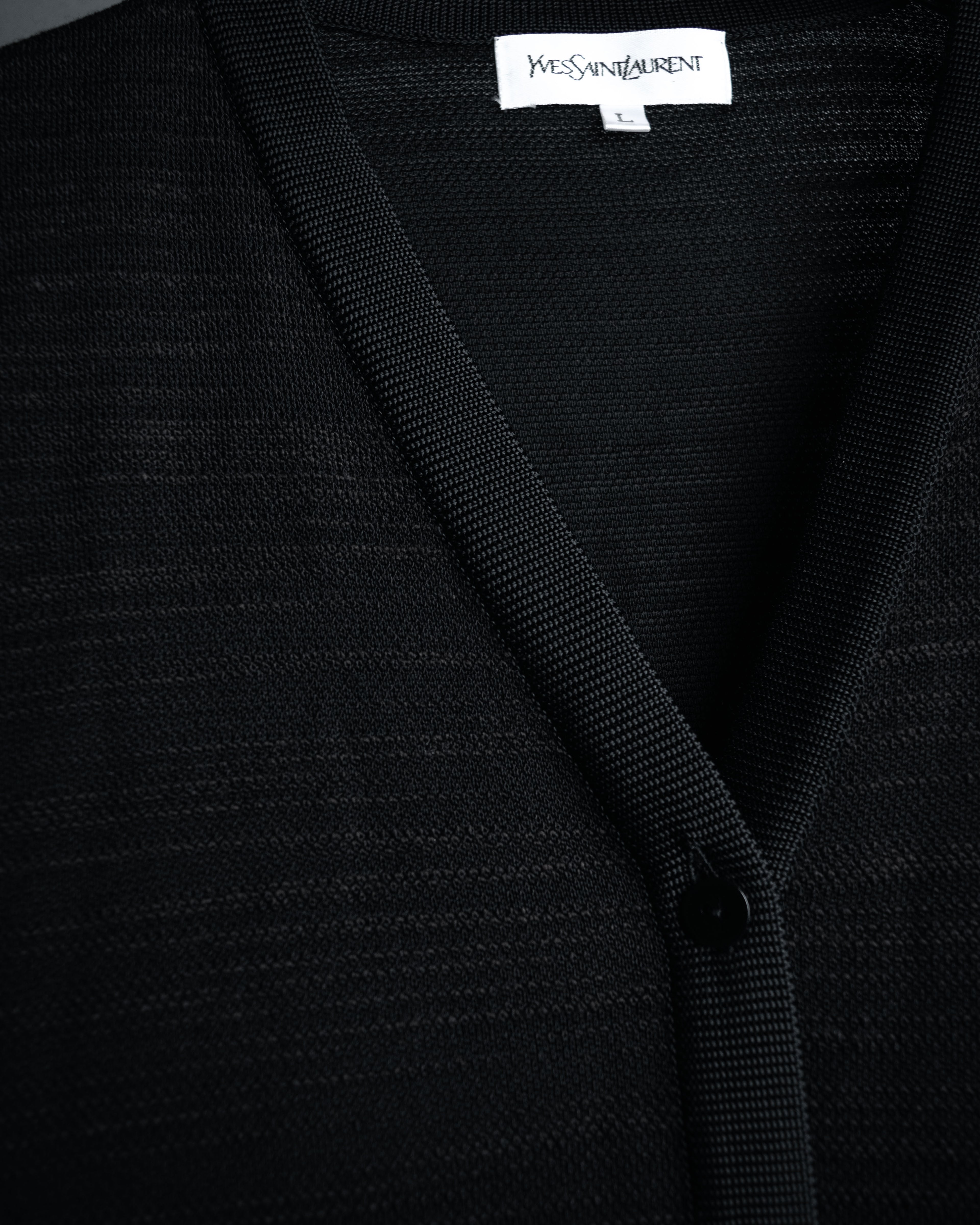 “Yves Saint Laurent” 90’s-00’s Sheer long cardigan