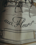 "Hermès" 90's-00's Classic quai aux fleurs silk scarf