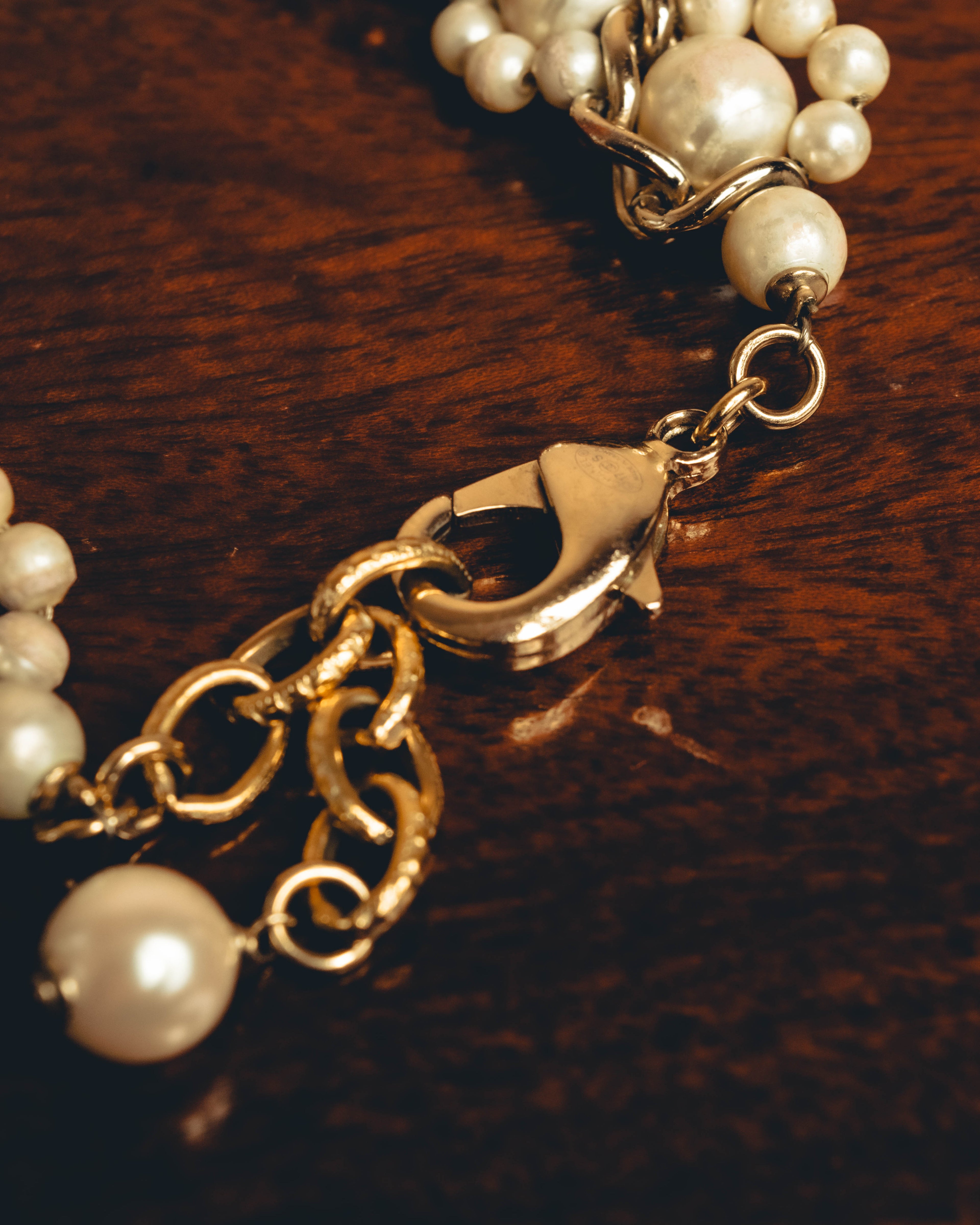 -SPECIAL- "CHANEL" Pearl embellished cc bracelet