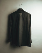 "Jean Paul Gaultier Femme" 90's-00's Ruffled cotton long sleeve blouse