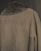 "LOEWE" 90's-00's Sculptural shearling coat