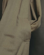 "Yves Saint Laurent" 90's Oversized wool balmacaan coat