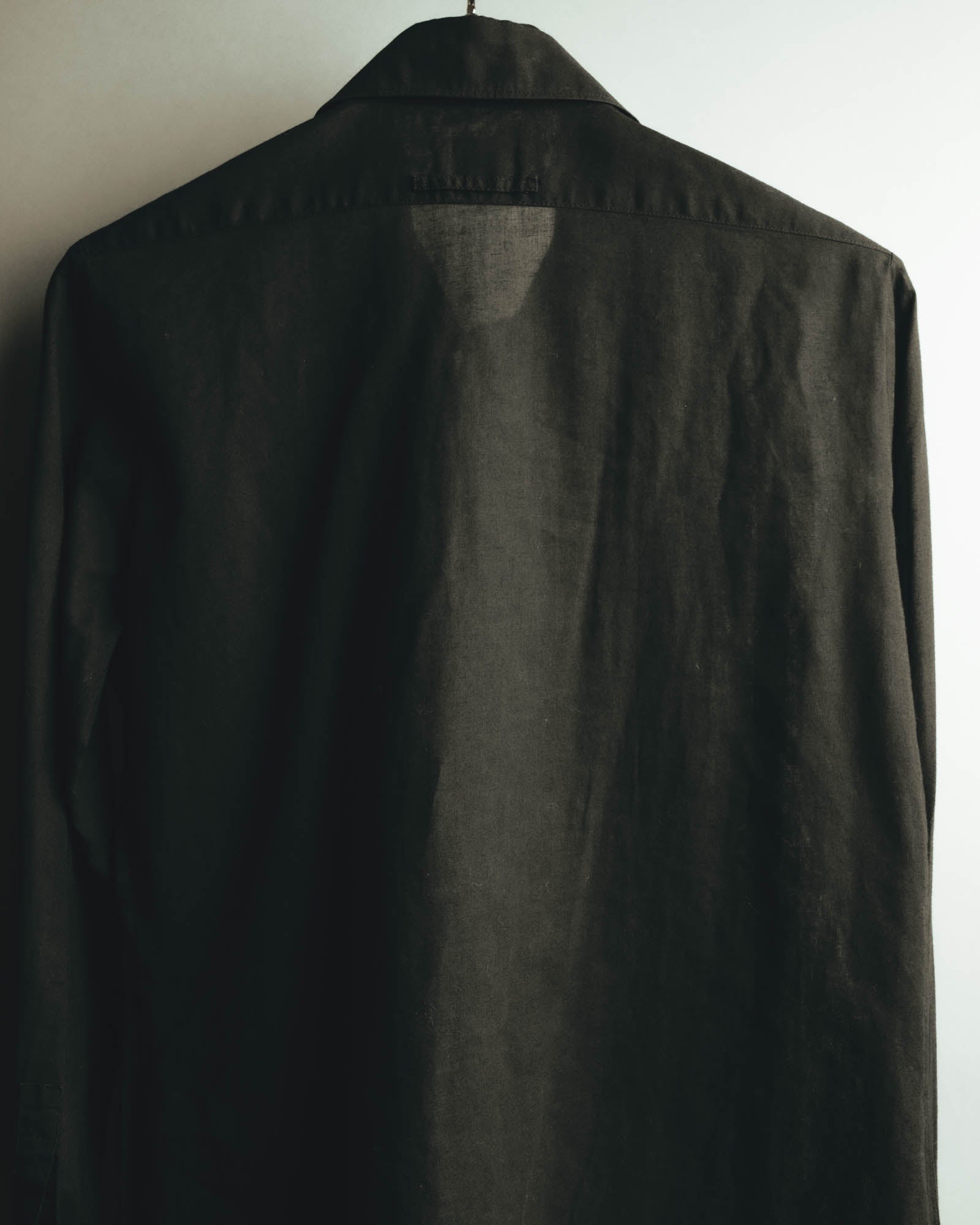 "Jean Paul Gaultier Femme" 90's-00's Ruffled cotton long sleeve blouse