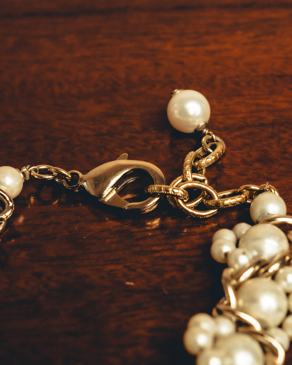 -SPECIAL- "CHANEL" Pearl embellished cc bracelet