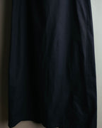 "Y's Yohji Yamamoto" 90's-00's Minimal cotton maxi skirt