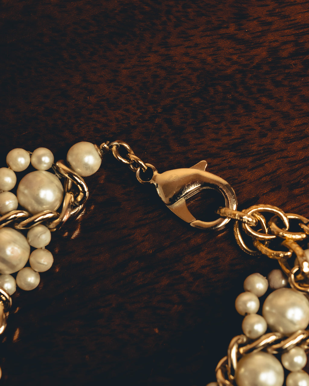 -SPECIAL- "CHANEL" Pearl embellished cc bracelet