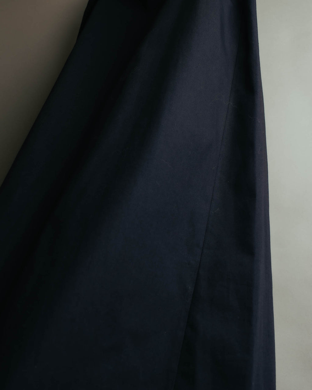 "Y's Yohji Yamamoto" 90's-00's Minimal cotton maxi skirt