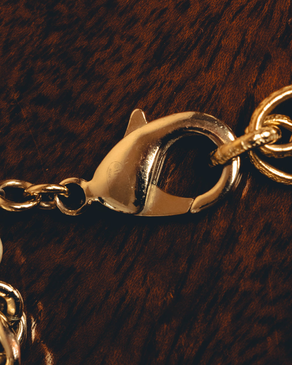 -SPECIAL- "CHANEL" Pearl embellished cc bracelet