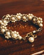 -SPECIAL- "CHANEL" Pearl embellished cc bracelet