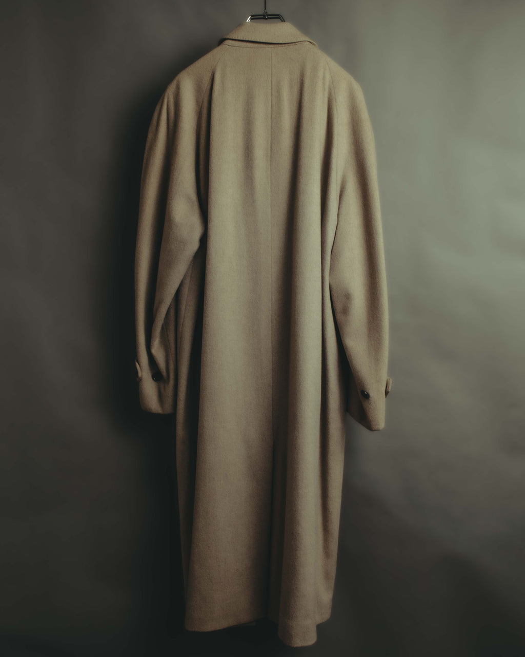 "Yves Saint Laurent" 90's Oversized wool balmacaan coat