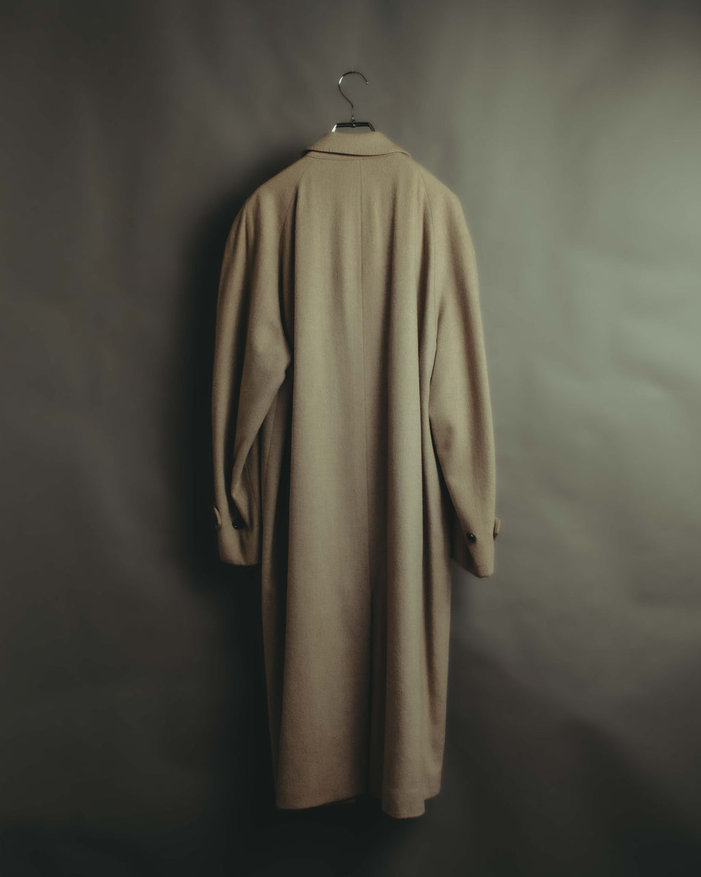 "Yves Saint Laurent" 90's Oversized wool balmacaan coat