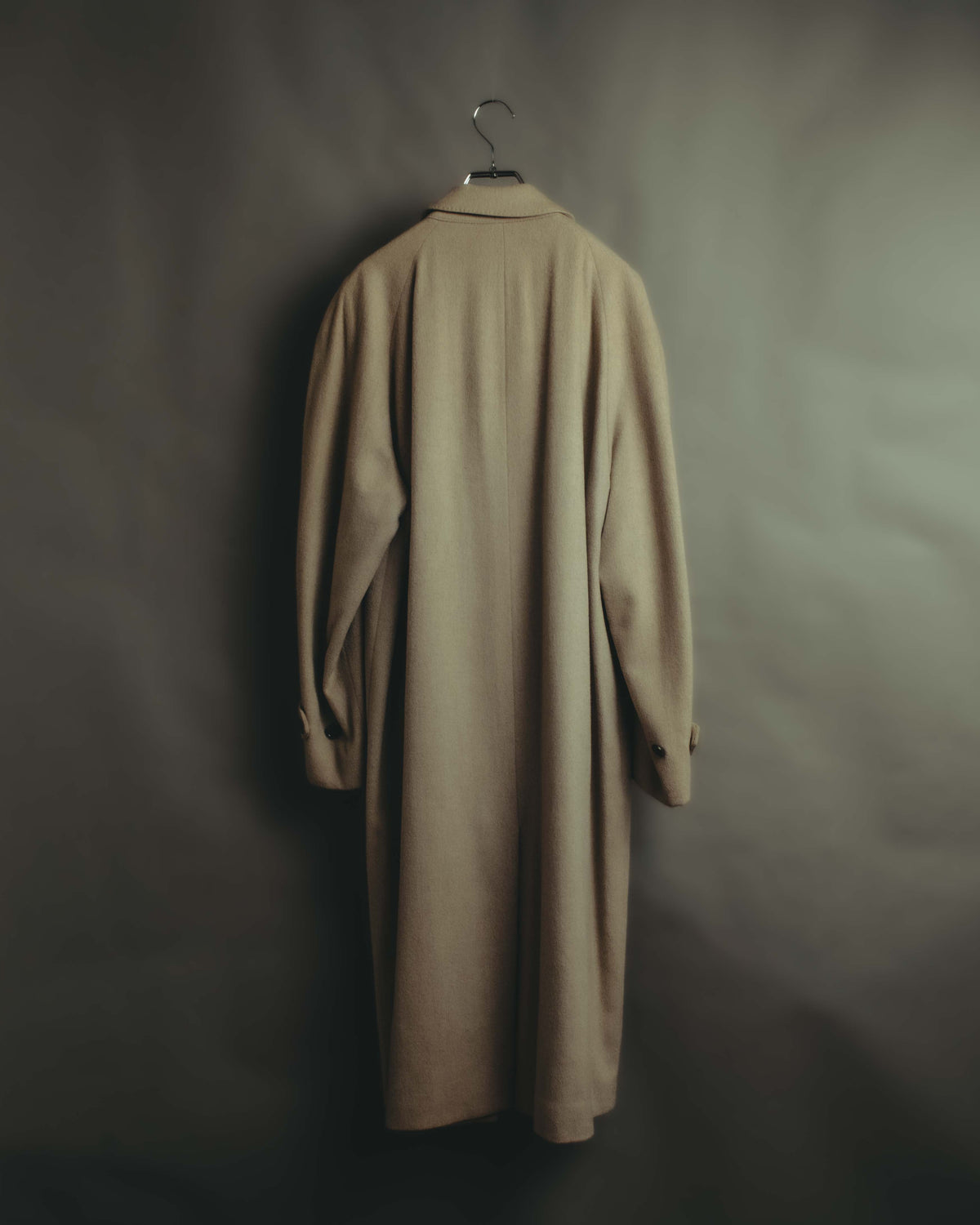 "Yves Saint Laurent" 90's Oversized wool balmacaan coat