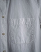 “HERMÈS” 00’s-10’s Signature embroidered cotton shirt