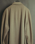 "Yves Saint Laurent" 90's Oversized wool balmacaan coat