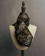 "Jean Paul Gaultier" 90's-00's Portrait jacquard silk necktie