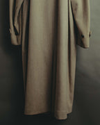 "Yves Saint Laurent" 90's Oversized wool balmacaan coat