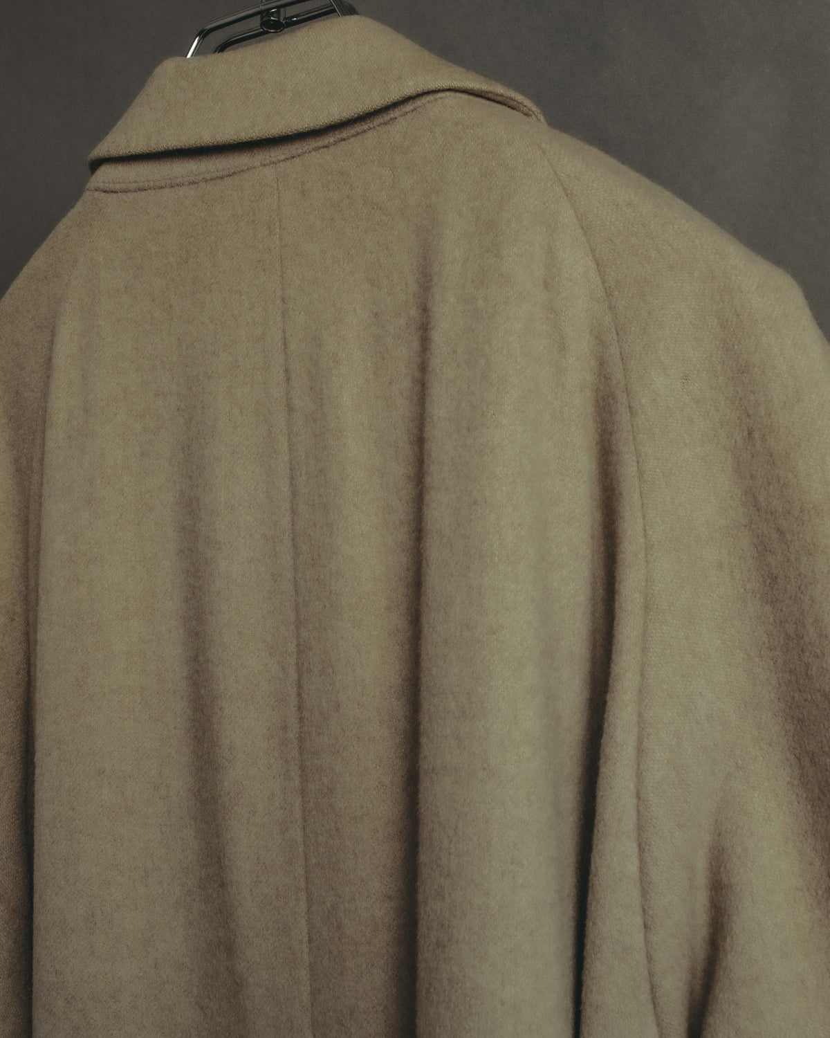 "Yves Saint Laurent" 90's Oversized wool balmacaan coat