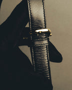 "GUCCI" 70's-80's Classic leather shoulder bag