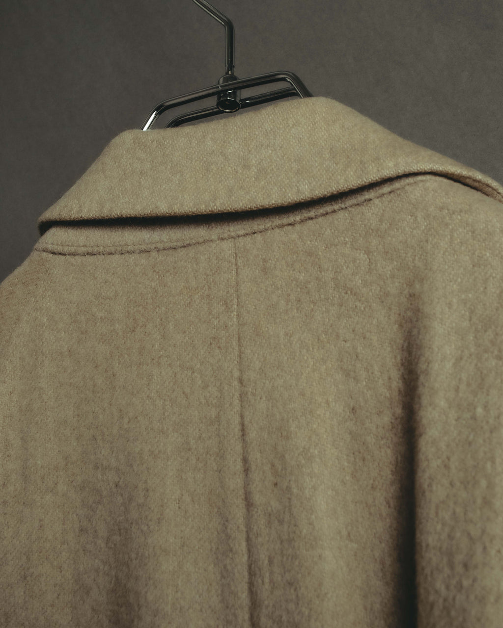 "Yves Saint Laurent" 90's Oversized wool balmacaan coat