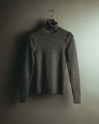 "LOEWE" Late 80's-90's Ribbed wool turtleneck sweater