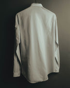 "Dior" Minimal bee embroidered long sleeve dress shirt