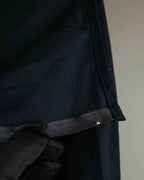 "Y's Yohji Yamamoto" 90's-00's Minimal cotton maxi skirt