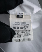 “HERMÈS” 00’s-10’s Signature embroidered cotton shirt