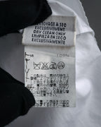 “HERMÈS” 00’s-10’s Signature embroidered cotton shirt