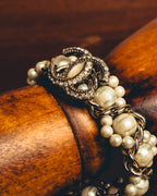 -SPECIAL- "CHANEL" Pearl embellished cc bracelet