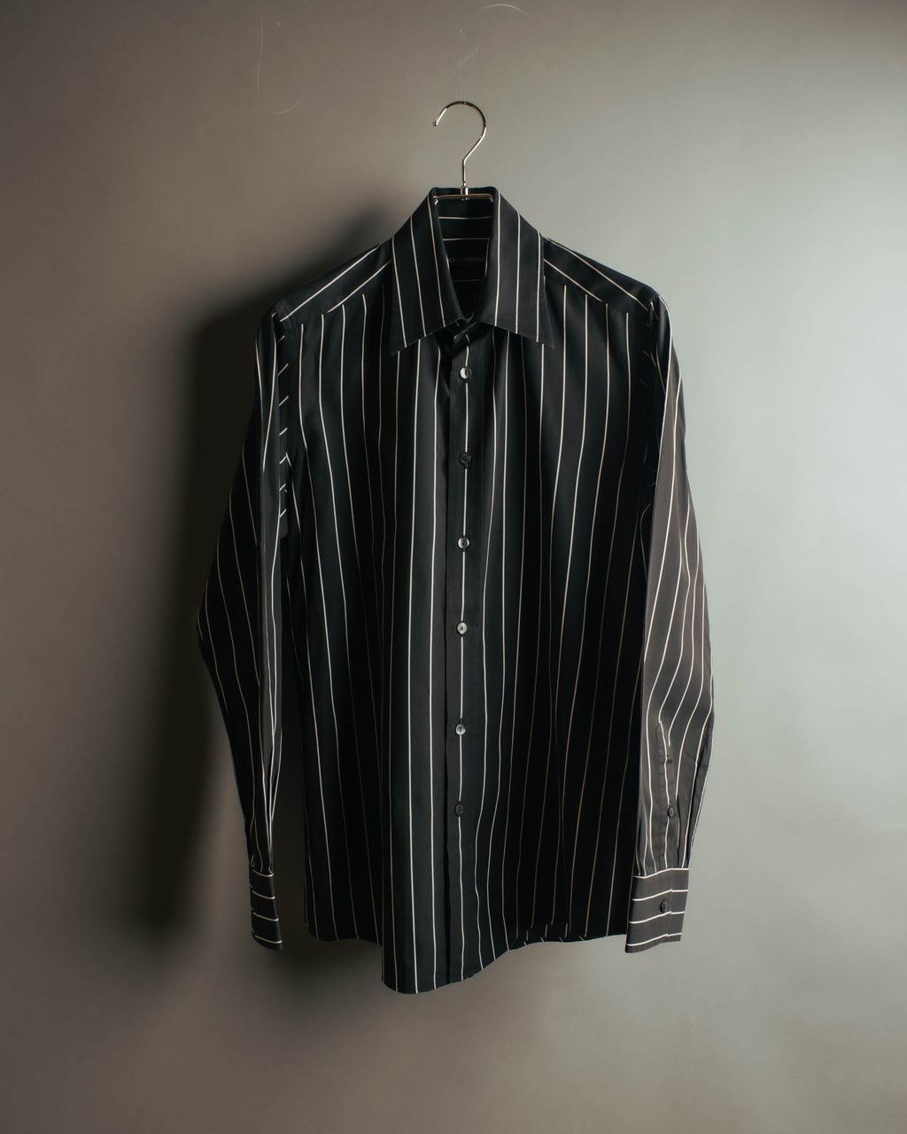 "DOLCE & GABBANA" 90's-00's Pinstriped dress shirt