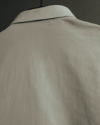 "Dior" Minimal bee embroidered long sleeve dress shirt