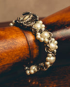 -SPECIAL- "CHANEL" Pearl embellished cc bracelet