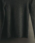 "LOEWE" Late 80's-90's Ribbed wool turtleneck sweater