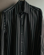 "DOLCE & GABBANA" 90's-00's Pinstriped dress shirt