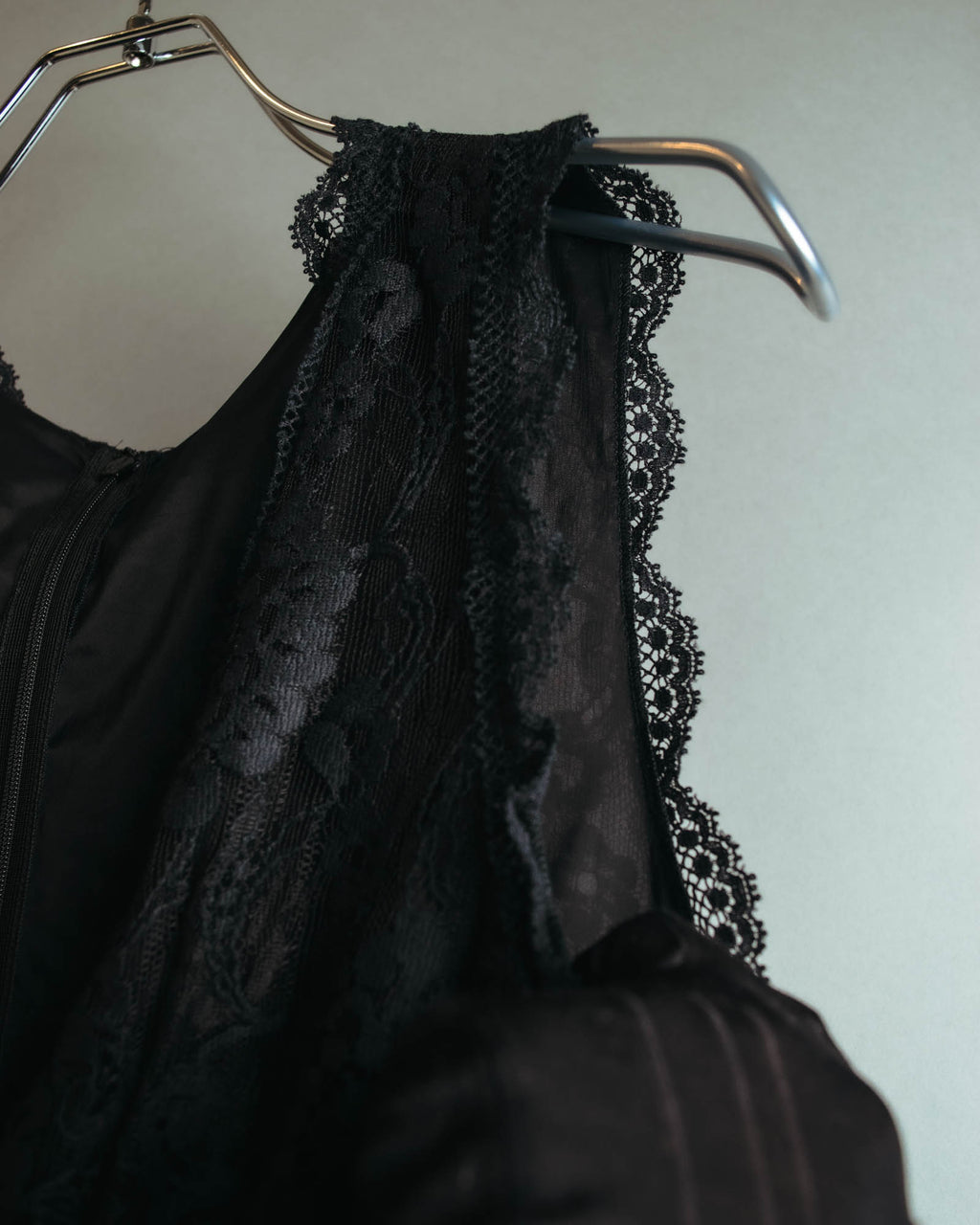 "DOLCE & GABBANA" 00's-10's Black lace sleeveless dress