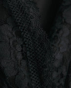 "DOLCE & GABBANA" 00's-10's Black lace sleeveless dress