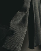 "LOEWE" Late 80's-90's Ribbed wool turtleneck sweater