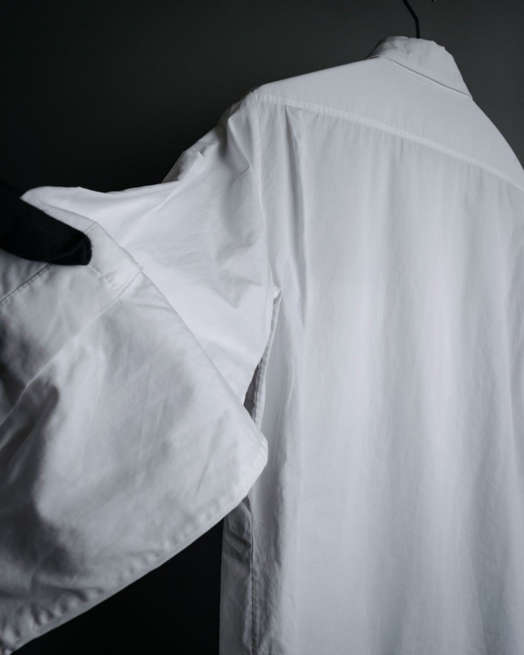 “HERMÈS” 00’s-10’s Signature embroidered cotton shirt