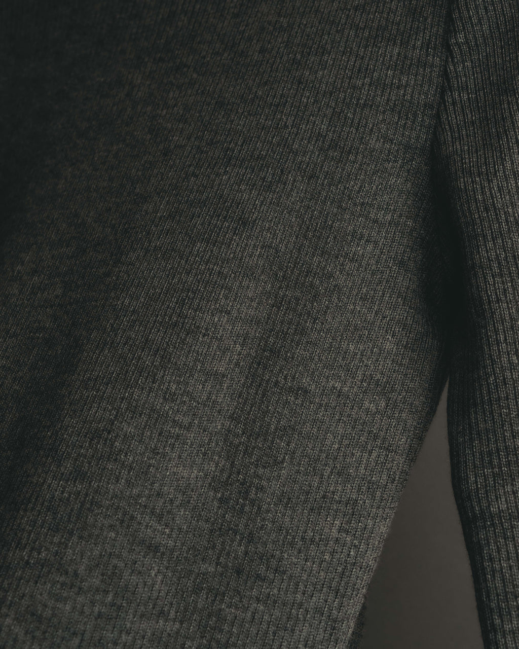 "LOEWE" Late 80's-90's Ribbed wool turtleneck sweater